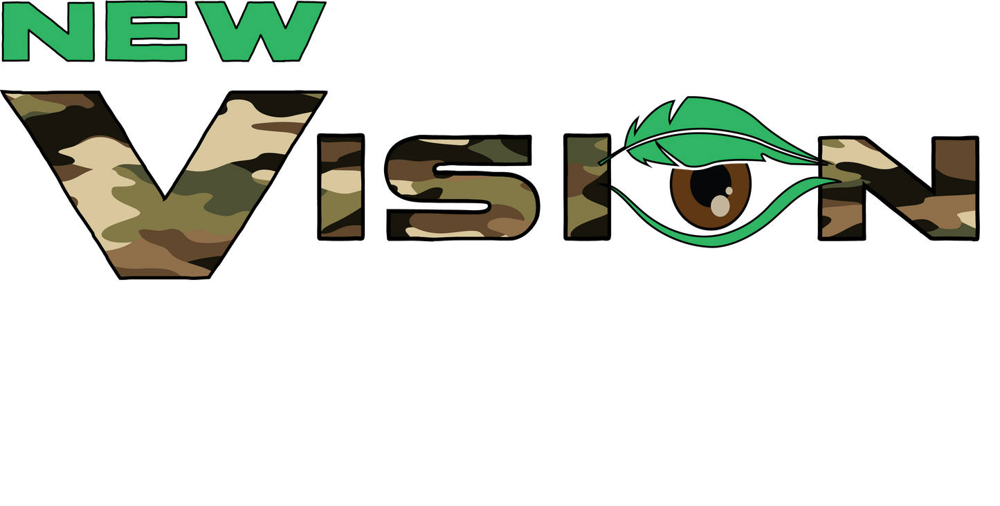 CUSTOM WATERFOWL CALLS CAMO AND WHITE - STICKER